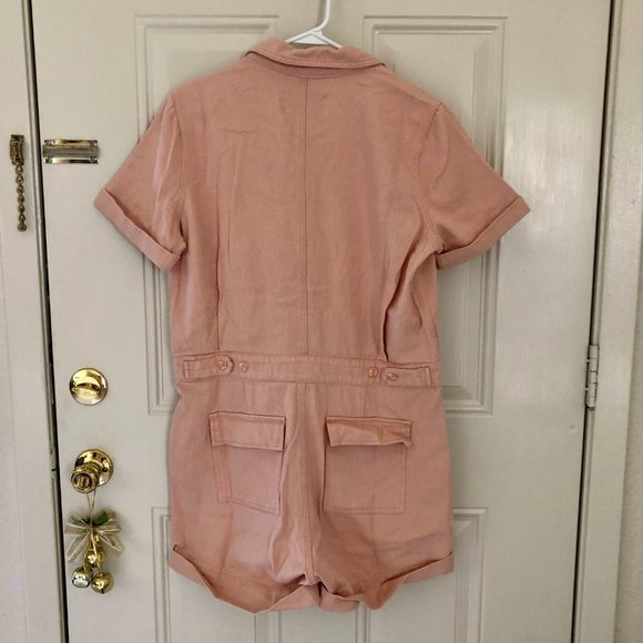 Clad & Cloth Romper (Blush/Pink) - Picture 4 of 4